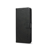 iPhone 17 Air | iPhone 17 Air - LC.IMEEKE™ Læder Cover M. Kortholder - Sort - DELUXECOVERS.DK