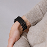 Apple Watch 38-42mm | Apple Watch (38/40/SE/41/42mm) - L'Empiri™ Trail-X Nylon Loop - Sort - DELUXECOVERS.DK
