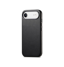 iPhone 17 Air - DeLX® Læder Cover - MagSafe Kompatibel - Sort