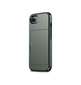 iPhone 16e | iPhone 16e - Deluxe™ Håndværker Cover M. Kortholder - Army - DELUXECOVERS.DK
