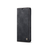 iPhone 17 Pro Max | iPhone 17 Pro Max - CaseMe™ Noble Læder Etui / Pung - Sort - DELUXECOVERS.DK