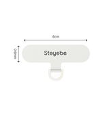 Tilbehør | DUX DUCIS™ Nylonstof-adapter til telefonrem - Sølv - DELUXECOVERS.DK