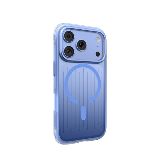 iPhone 18 Pro Max | iPhone 18 Pro Max - AirGuard Cover™ MagSafe Silikone Cover - Blå - DELUXECOVERS.DK