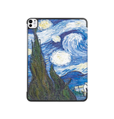 iPad Pro 11 (2024) | iPad Pro 11" (2024) - DeLX™ Trifold ArtCover M. Stander - Blue Sky - DELUXECOVERS.DK