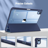 iPad 10.9" (2022) | iPad 11" (2025) / iPad 10.9" (2022) - DeLX™ Marble Cover - Blå - DELUXECOVERS.DK