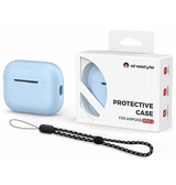 Airpods Pro 3 | AirPods Pro 3 | AhaStyle® Silikone Cover Med Strop - Blå - DELUXECOVERS.DK