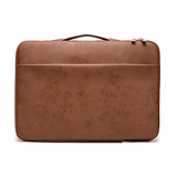 Macbook Sleeve | MacBook Pro, Air, Neo 13" - Kinmac 360° Sleeve M. Håndtag - Brun - DELUXECOVERS.DK