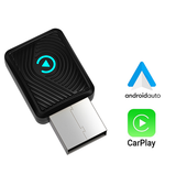 Trådløs CarPlay/Android Auto USB-adapter Plug & Play – OEM-knapstyring