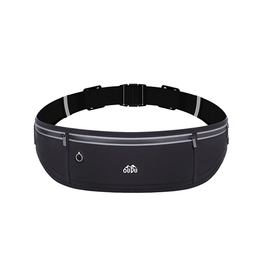 Universal Løbeudstyr | OUDU™ Sports Løbebælte / Mavebælte- Waterproof - Universal - Sort - DELUXECOVERS.DK