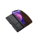 iPhone 17 Pro | iPhone 17 Pro - Multifunktionel Læder Taske M. Clip Til Bælte - DELUXECOVERS.DK