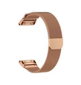 Garmin QuickFit 22mm - L'Empiri™ Milanese Loop / Rem - Rose Guld