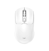 ZGA® | Ergonomisk BT 5.0 Mus | 2.4GHz Trådløs Mus - Hvid