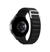 Samsung Galaxy Watch 4 | Samsung Galaxy Watch 4 - L'Empiri™ Nylon Shift Rem - Sort - DELUXECOVERS.DK