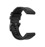 QUICKFIT | Garmin 26mm - ACTIVE™ Velo Silikone Rem - Sort - DELUXECOVERS.DK