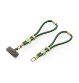 Tilbehør | DUX DUCIS™ Kort Nylon Snor / Strop til Mobil & iPhone - Mørkegrøn - DELUXECOVERS.DK