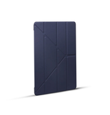 iPad 6 | iPad 6 - 9.7" - Orgami Trifold Læder Cover M. Stander - Navy - DELUXECOVERS.DK