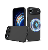 iPhone 17 Air | iPhone 17 Air - Deluxe™ Soft Touch Silikone Cover - MagSafe-kompatibel - Sort - DELUXECOVERS.DK