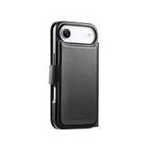 iPhone 17 Air | iPhone 17 Air - CaseNeo™ 2-i-1 MagSafe Læder Cover M. Kortholder - Sort - DELUXECOVERS.DK