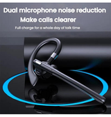 Bluetooth Øresnegl | Øresnegl On-ear / AI-støjreduktion / Bluetooth - 5.4 - Sort - YYK-526™ - DELUXECOVERS.DK