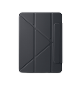 iPad Pro 11 (2024) | iPad Pro 11" (2024) - NOBLE™ Trifold Læder Cover M. Stander - Sort - DELUXECOVERS.DK