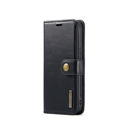 iPhone 7 / 8 / SE (2020/2022) | iPhone 7/8/SE(2020/2022) - DG.MING™ Vintage 2-In-1 Læder Etui M. Cover - Sort - DELUXECOVERS.DK
