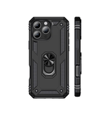 iPhone 12 Pro | iPhone 12 Pro - NX Pro™ Armor Cover m. Ring Holder - Sort - DELUXECOVERS.DK