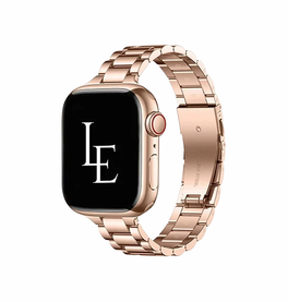 Apple Watch (42/44/SE/45/46/49mm) - L'Empiri™ Thin Stål Urlænke - Rosegold