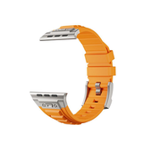 Apple Watch (42/44/SE/45/46/49mm) - High Stretch Armor Silikonerem - Orange
