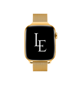Apple Watch 42mm | Apple Watch (42/44/SE/45/46/49mm) - L'Empiri™ Milanese Thin Loop - Guld - DELUXECOVERS.DK