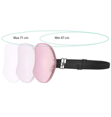 Gadgets | Sovemaske - 100% mørklægning – blød og behagelig - Silk Mask™ - Pink - DELUXECOVERS.DK