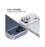 iPhone 17 Pro Max - XDCASE™ Armor Kamera Linse Beskyttelsesglas - Sølv