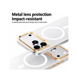 iPhone 18 Pro | iPhone 18 Pro - ABEEL™ Frosted MagSafe Cover - Hvid - DELUXECOVERS.DK