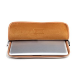 Macbook Sleeve | MacBook Pro 14" - LISEN™ Neopren Floret Sleeve - Beige - DELUXECOVERS.DK