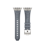 Apple Watch (42/44/SE/45/46/49mm) - High Stretch Armor Silikonerem - Lysegrå