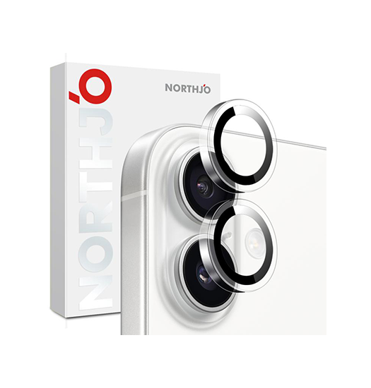 iPhone Beskyttelsesglas | iPhone 16 Plus - NTJO™ 9H Kamera Linse Beskyttelsesglas - Gennemsigtig - DELUXECOVERS.DK