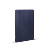 iPad Air 2 | iPad Air 2 9.7" (2014) - Orgami Trifold Læder Cover M. Stander - Navy - DELUXECOVERS.DK