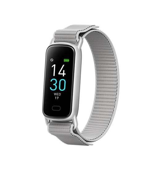 SmartWatch | Smart Aktivitetsarmbånd TFT-skærm og Pulsmåling - Runmefit App - Grå - DELUXECOVERS.DK