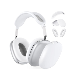 AirPods Max | AirPods Max (3-i-1) Silikone Cover Sæt – Hvid – XDCASE™ - DELUXECOVERS.DK