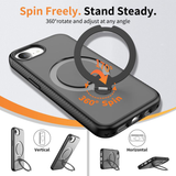 iPhone 17e / 16e | iPhone 17e / 16e - MagSafe-cover med stander - Sort - DELUXECOVERS.DK