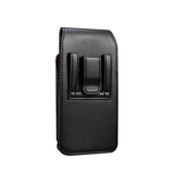 Motorola Moto | Motorola Moto G71 - Læder Bæltetaske / Etui M. Clip - Sort - DELUXECOVERS.DK
