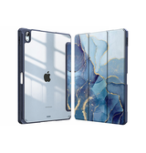 iPad Air 4/5 | iPad Air 4/5 (2020/2022) - DeLX™ Marble Cover - Azure Sapphire - DELUXECOVERS.DK
