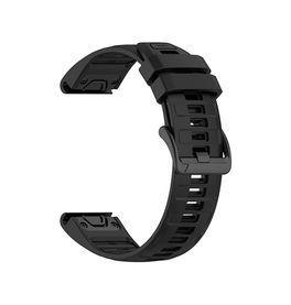 QUICKFIT | Garmin QuickFit 20mm - Silikone Rem - MotionTrack™ - Sort - DELUXECOVERS.DK