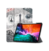 iPad Pro 12,9 (2021) | iPad Pro 12,9" (2022/2021) - DeLX™ Trifold ArtCover M. Stander - Noir - DELUXECOVERS.DK