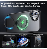 iPhone 16 | <AAA>iPhone 16 - DeLX™ MagSafe Cover M. Stander - Sort - DELUXECOVERS.DK