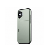 iPhone 17 - Deluxe™ Håndværker Cover M. Kortholder - Army