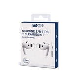 Airpods Pro 3 | AirPods Pro 3 XDCASE™ - Silikone Ørepropper - Grå/Hvid - DELUXECOVERS.DK
