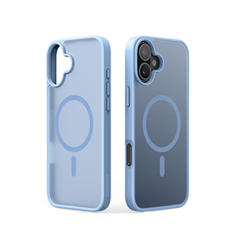 iPhone 16 | iPhone 16 - DUX DUCIS™ MagSafe Silikone Cover - Blå - DELUXECOVERS.DK