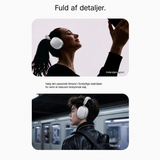 Over-Ear Trådløs Headset Bluetooth 5.4 M. Aktiv Støjreduktion  - Sølv