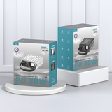 Powerbank | JOKO® | Stor kapacitet Powerbank 120.000 mAh | 22,5W hurtig opladning, bærbar oplader – Sort - DELUXECOVERS.DK