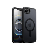 iPhone 17e / 16e | iPhone 17e / 16e - NovoShield™ MagSafe Silikone Cover - Sort - DELUXECOVERS.DK